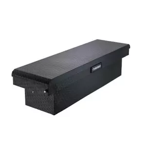 Cassetta degli attrezzi camion Husky Crossbed 71,36" alluminio full size ingresso con chiave nero opaco - Foto 1 di 8