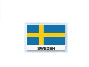 Patch toppe toppa stampato termoadesiva bandiera svezia s - Bild 1 von 1