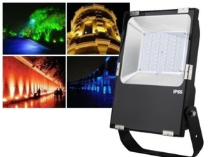 Mi-Light Smart Light LED Outdoor Fluter 50W RGB+CCT FUTT02 230V Gartenstrahler - Picture 1 of 11