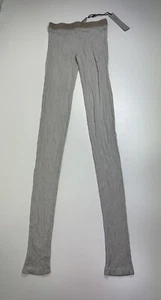 SILENT DAMIR DOMA Ribbed Lightweight Leggings Cotton Elastane Thick Waist Band - Picture 1 of 14