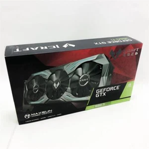 MAXSUN GeForce GTX 1660 Ti iCraft 6GB 192-Bit GDDR6 Gaming Video Grafikkarte - Afbeelding 1 van 8