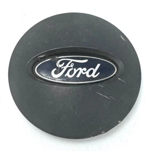 2002-2014 Ford Expedition Dark Matte Gray Snap In Wheel Center Cap 3" OD 2L34 - Picture 1 of 7