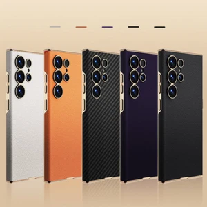 Shockproof Protection Case For Samsung Galaxy S25 Ultra Leather Cover Case - Photo 1 sur 16