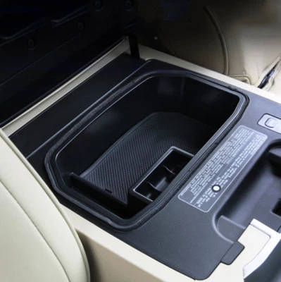 APTO PARA LEXUS LX570 2008-2017 REPOSABRAZOS CAJA DE ALMACENAMIENTO CONSOLA CENTRAL SOPORTE BANDEJA EE. UU. Foto 1 de 4