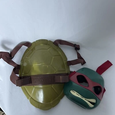 Halloween Teenage Mutant Ninja Turtle Costume Leonardo Mask Turtle Shell - Image 1 of 4
