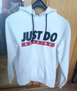 SBN Sweatshirt mit Kapuze Herren Größe M Weiß - Bild 1 von 1