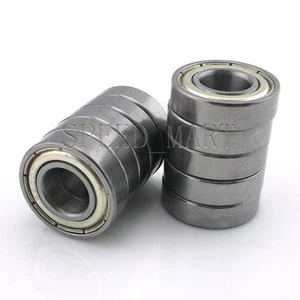 10 PIEZAS Rodamiento de bolas de metal de ranura profunda 6900zz (10 mm * 22 mm * 6 mm) - Imagen 1 de 4