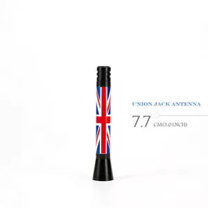 FOR MINI Cooper Exotic Aerial Accessories Union Jack Flag Style Short Antenna AA - Bild 1 von 8