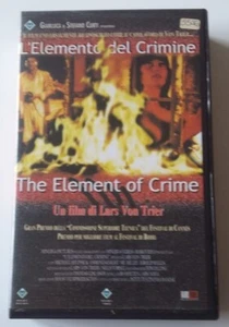 L'ELEMENTO DEL CRIMINE di Lars Von Trier VIDEOCASSETTA - Foto 1 di 3