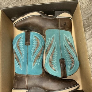 NUR HEUTE!!! Ariat Anthem VenTek Composite Toe Arbeitsstiefel Damen 10 B - Bild 1 von 12