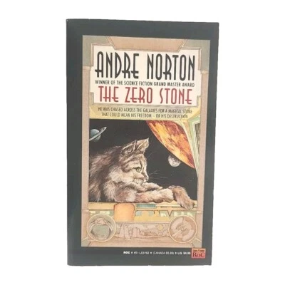 The Zero Stone by Andre Norton 1st ROC Mass Market Edition 1992 Paperback Book Foto 1 de 4