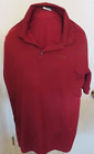 Coca-Cola Nike Golf Dri-Fit Men's Size XL Embroidered Polo Shirt MAROON