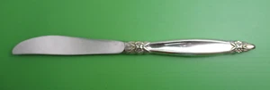 1847 Rogers Bros. coltello da pranzo moderno cavo 9", posate placcate argento "Garland" - Foto 1 di 4