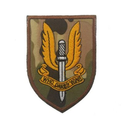 Special Air Service SAS Wings Multicam Gestickte Klettverschluss-Flecken Patch - Bild 1 von 4