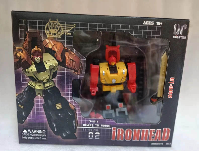 New Transformation toys Unique Toys UT W-02 W02 IRONHEAD Figure In Stock - Image 1 of 1