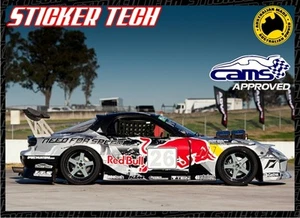 2X PEGATINA VINILO PUERTA COCHE PISTA RALLY DRIFT HOMOLOGADA LEVAS RESPALDO LISO - Imagen 1 de 1