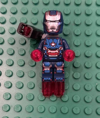 NEW LEGO IRON PATRIOT minifigure MARVEL set 76315 figure sh1038 - Image 1 of 3