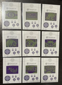 LIMITED RUN GAMES - SEGA DREAMCAST TRADING CARD LOT - VMU CARDS - Picture 1 of 1
