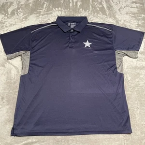 Camisa Polo Entrenador de Fútbol Americano Auténtico NFL Azul 3XL Dallas Cowboys Para Hombres - Imagen 1 de 7