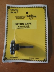 Water Bonnet Replacement Knob WB-17 For Marine Boat Tops Windshield 1/4 X 1 1/4" - Picture 1 of 3