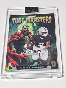 🔥🔥2025 Wild Card Haunted Hits Ashton Jeanty Turf Monster Dracula 1/1 🔥🔥  - Picture 1 of 5