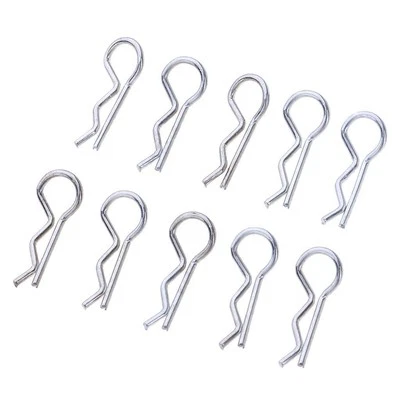 Pack of 10 RC Car Body Shell Clip Pin R-Pins for WLtoys - Image 1 of 4