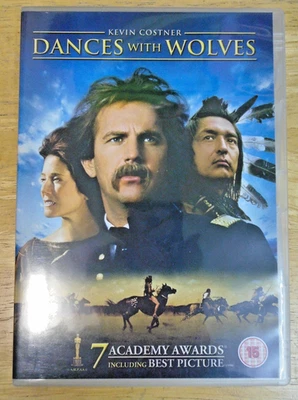 Dances With Wolves (1990) - Kevin Costner - DVD - Region 2 - VGC - Image 1 of 3
