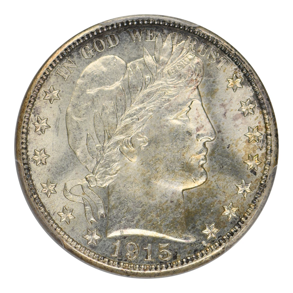 1915-D Barber Half Dollar PCGS MS-65 - Image 1 of 4
