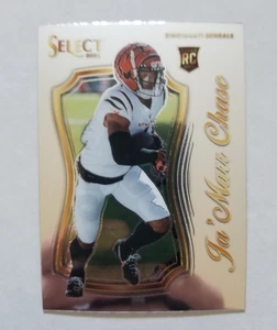 2021 Panini Select Certified Ja'Marr Chase RC #SCR-12 Cincinnati Bengals - Bild 1 von 2