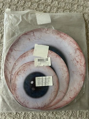 NUEVO 24 Calcomanías Calcomanías Globos Espeluznantes Halloween Pared Piso Fiesta Decoración 3 Tamaños Foto 1 de 4