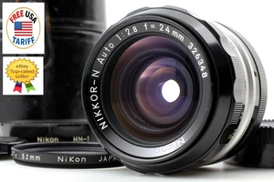 con capucha [como nueva] Nikon Nikkor N Auto Non Ai 24mm f2.8 lente gran... - Imagen 1 de 14