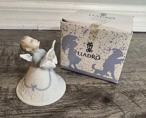 1996 Lladro Heavenly Tenor Bell 06372 Retired Ornament Christmas Holiday VTG - Picture 1 of 11
