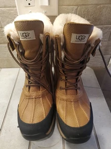 UGG Adirondack III 1095141 Chestnut wasserdichte Damen-Lederstiefel Größe 8 - Bild 1 von 12