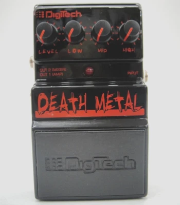 Digitech Death Metal Distortion Pedal Used Tested - Image 1 of 4