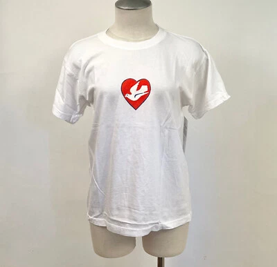 Obey Women's Organic T-Shirt Love Dove White Size S NWT Shepard Fairey - Image 1 of 3