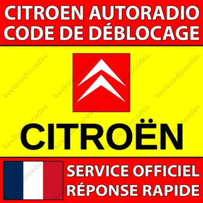 ✅CITROEN RADIO CODE DE DÉBLOCAGE SAXO C4 PICASSO XSARA PICASSO NEMO XANTIA VP2✅ - Photo 1/4