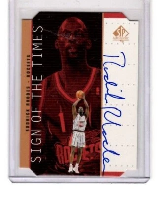 1998-99 Upper Deck SP Authentic Sign Of The Times Rodrick Rhodes Signed Auto - Image 1 of 2
