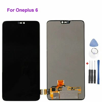 For Oneplus 6 LCD Display Touch Screen Digitizer Assembly Replacement Tools Set - Image 1 of 4