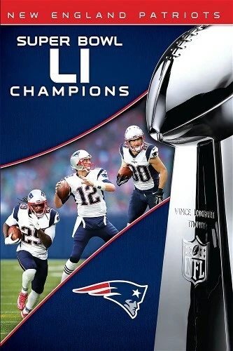 NEW ENGLAND PATRIOTS SUPER BOWL 51 LI CHAMPIONS New Sealed DVD - Image 1 of 1