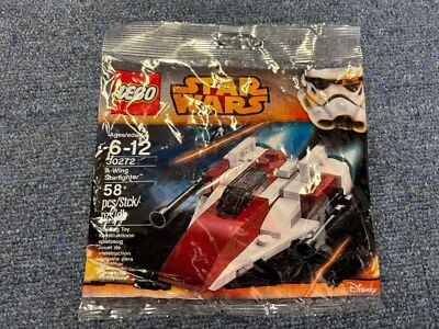 NEW RARE LEGO A-WING STARFIGHTER  STAR WARS POLYBAG set 30272 sealed - 2015 - Image 1 of 2