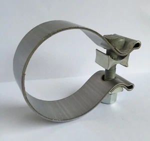 Universal Exhaust Clamp 2.5in/63.5mm Stainless Steel | #10162 | MagnaFlow - Picture 1 of 1