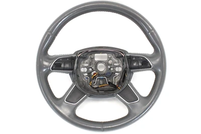 AUDI A6 S6 A7 S7 2012-2015 4 radios cuero térmico volante OEM gris #4174 Foto 1 de 4