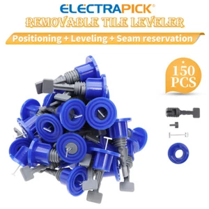 150pcs Floor Wall Tile Levelling System Leveler Tools Sets Reusable Construction - Picture 1 of 11