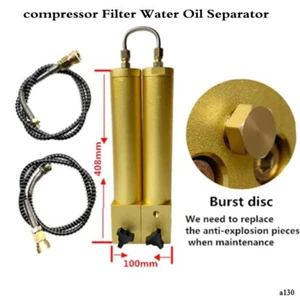 Filtro compresor de buceo Filtro PCP Filtro absorbente de humedad 408 mm * 100 mm Ráfaga - Imagen 1 de 10