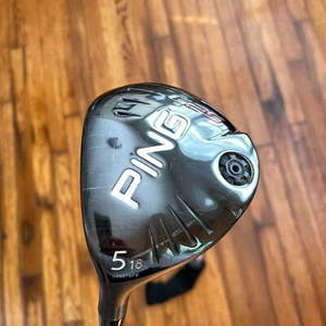 Ping G25 5 Wood 18° Graphite TFC 189 Stiff Flex Left-Handed LH + Head Cover - Picture 1 of 7