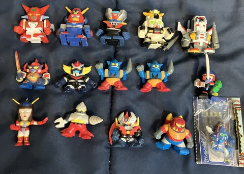 Super Robot Wars Mini Figures LOT Cover