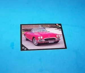 Carta collezionabile convertibile Corvette 1962 da "Inaugural Edition Vette Set" - Foto 1 di 2