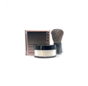 MARY KAY MINI TRANSLUCENT POWDER WITH MINI POWDER BRUSH~NIB~DISCONTINUED! - Picture 1 of 3
