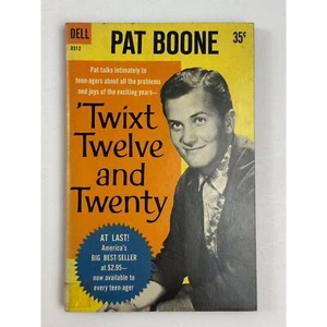 Paperback Book Pat Boon 'Twixt Twelve and Twenty First Dell Print 1960 VG - Foto 1 di 5