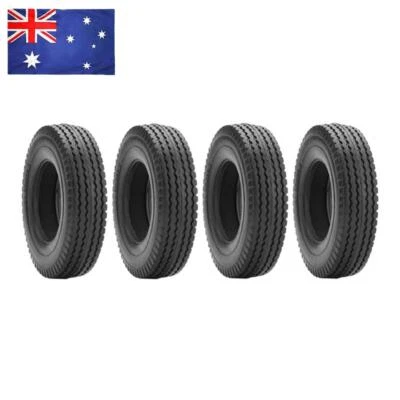 4pcs Tyres for Tamiya 1/14 Remote Controlled Tractor Trailer/Truck Wheels - Image 1 of 4